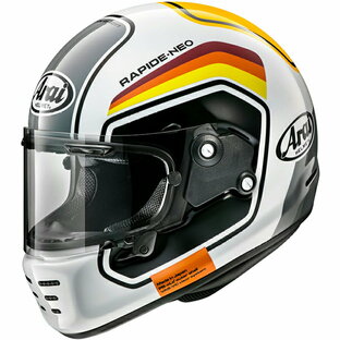 Arai アライ ヘルメット RAPIDE-NEO [ラパイドネオ] フルフェイスヘルメット NUMBER ナンバー ホワイトの画像