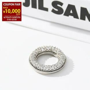 JILSANDER ジルサンダー アクセサリー 指輪 クリスタルリング J56UQ0003 P5092 SILVER シルバー クリスタル レディース シンプル 人気 おすすめの画像