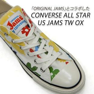 CONVERSE/コンバース スニーカー メンズ オールスター ALL STAR US JAMS TW OX マルチ フラワー柄 送料無料 セールの画像