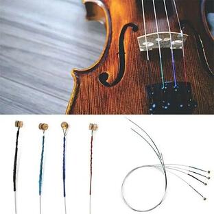 1セットプロバイオリン弦 (E-A-D-G) 完璧な交換用バイオリンパーツアクセサリーフルセットバイオリン弦バイオリン共通サイズの画像