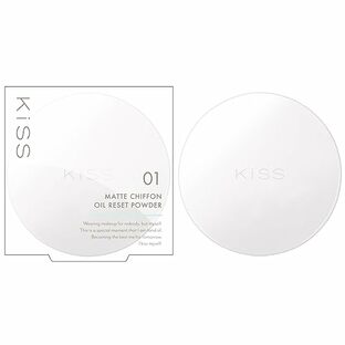 KiSS(キス) マットシフォン オイルリセットパウダー01 化粧下地 クリアルーセント 4.7グラム (x 1)の画像