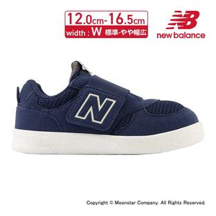 ニューバランス new balance スニーカー 子供靴 ベビー シューズ 運動靴 履きやすい 靴 男の子 NB NW300N1 W ネイビー [在12.0cm在12.5cmセール] セ再12月1日の画像
