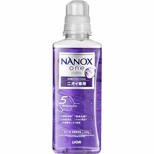 ナノックスワン(NANOXone) ニオイ専用 洗濯洗剤 部屋干し洗剤を超えた消臭力 高濃度コンプリートジェル 本体大640g パウダリーソープの香りの画像