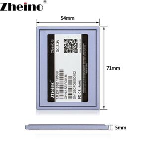 送料無料 Zheino ZIF CE 128 ギガバイト SSD 2D MLC 1.8 インチ 5 ミリメートルハードドライブ Macbook Airの画像