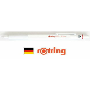 【シャープペンシル ロットリング】RO 600 メカニカルペンシルパールホワイトの画像