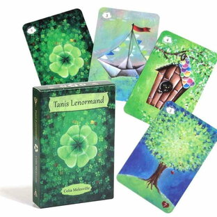 COVERGIRL タニスルノルマンタロットカード,Tanis lenormand tarot,tarot card,Party Gameの画像