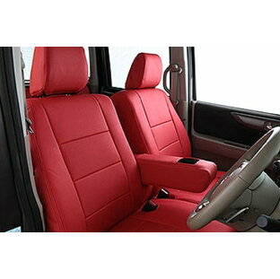 BENZ Cクラス W205 セダン 運転席座面長さ調整 シートカバー モダン 赤色の画像