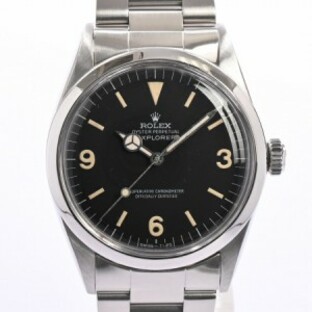 ロレックス エクスプローラー 腕時計 1016 2番 ブラック メンズ ヴィンテージの画像