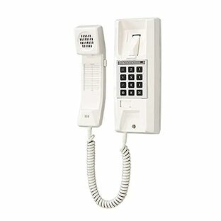 アイホン インターホン ドアホン 3通話路式 親機 共通線式 90局用 電話型 同時通話式 3通話路 壁取付 ホワイト/グレー YAZ-90-3Wの画像