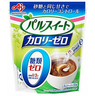 味の素 パルスイート カロリーゼロ スティック 30本入袋×2個 砂糖 スティックシュガー コーヒーシュガーの画像