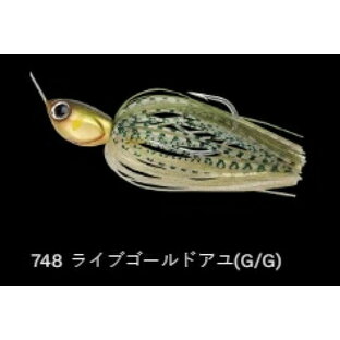 ノリーズ ウインドレンジTW 748/ライブゴールドアユ(G/G) 5/8oz ルアー 疑似餌 バス 釣具 釣り フィッシングの画像