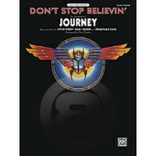 [楽譜] ジャーニー／ドント・ストップ・ビリービン（初級ピアノ）《輸入ピアノ楽譜》【10,000円以上送料無料】(Journey - Don't Stop Believin')《輸入楽譜》の画像