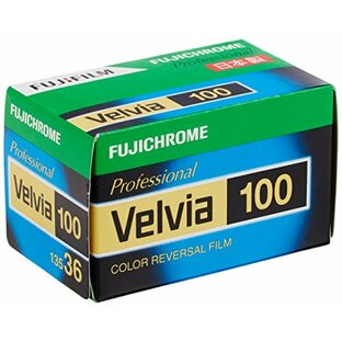 富士フイルム(FUJIFILM) リバーサルフィルム フジクローム Velvia 100 35mm 36枚 1本 135 VELVIA100 NP 36EX 1の画像