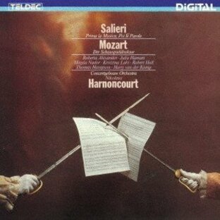 ニコラウス・アーノンクール サリエリ:まずは音楽、おつぎが言葉 モーツァルト:劇場支配人 CDの画像