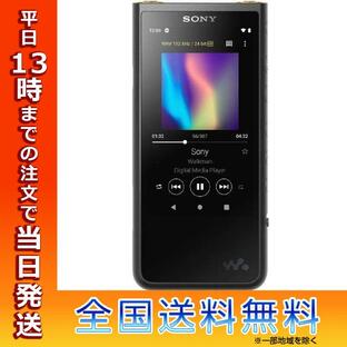 ソニー ウォークマンWALKMAN 2019年モデル ZXシリーズ ブラック NW-ZX507 ハイレゾ対応 64GB 設計 MP3プレーヤー bluetooth android搭載 microSD対応の画像