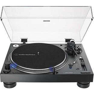 Audio-Technica at-LP140XP-BK ダイレクトドライブ プロフェッショナル DJ ターンテーブル ブラック (リニ 並行輸入の画像