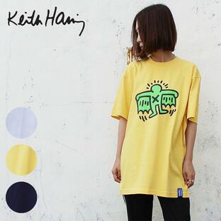 Keith Haring キースへリング Tシャツ プリント Keith Haring S/S TEE G (Badman) アート メンズ レディースの画像