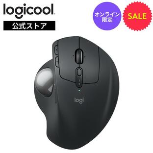 ワイヤレス トラックボール マウス ロジクール MX ERGO S 静音 Bluetooth Logi Bolt windows mac iPad OS Chrome Android MXTB2da 国内正規品 1年間無償保証の画像