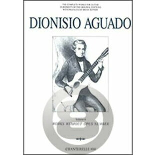 [楽譜] D.アグアド／コンプリート・ギター・ワークス Vol.4《輸入ギター楽譜》※出版社都合により、納期に...【送料無料】(Dionisio Aguado y Garcia/Complete Guitar Works Band 4)《輸入楽譜》の画像