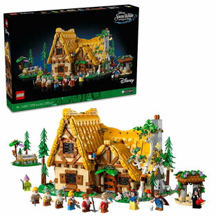 レゴ (LEGO) レゴ ディズニープリンセス 白雪姫と7人のこびとが住む森の家 43242 国内流通正規品 インテリア 魔法 映画 キャラクター 名場面 ディズニーランド プレゼント ギフト 誕生日 贈り物 クリスマス 母の日の画像