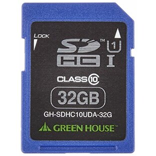 グリーンハウス 消えたデータを無料で復元 データ復元サービス付きSDHCカード 32GB GH-SDHC10UDA-32Gの画像