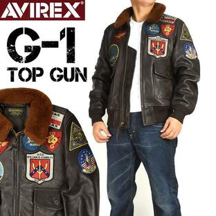 AVIREX アビレックス GOAT G-1 TOP GUN ゴートスキンレザー G1 トップガン レザージャケット 6101063の画像