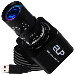 ELP 500万画素 光学ズーム ウェブカメラ 1944P 10倍ズーム Webカメラ 5-50mm 可変焦点レンズ カメラ フルHD 高速1944Pの画像