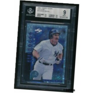 【品質保証書付】 トレーディングカード 1998 Yankees Score Platinum Wade Boggs #14 BGS 9の画像