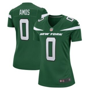 ナイキ レディース Tシャツ トップス Adrian Amos New York Jets Nike Women's Game Jersey Gotham Greenの画像
