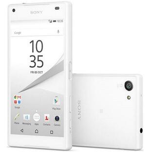 (再生新品) SIMフリー Sony XPERIA Z5 Compact (技適取得済) 32GB (ホワイト白) / 国際送料無料の画像