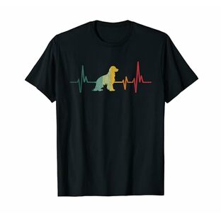 ハートビート デザイン イングリッシュ スプリンガー スパニエル犬 Tシャツの画像