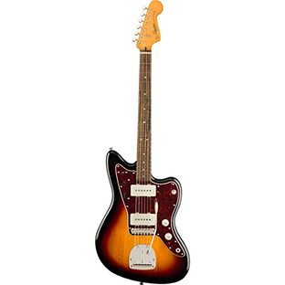 Squier by Fender エレキギター Classic Vibe '60s Jazzmaster®, Laurel Fingerboard, 3-Color Sunburst ソフトケース付きの画像