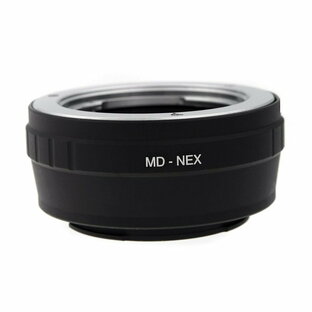 【送料無料】MD-NEX マウントアダプタ Minolta MDレンズー Sony NEX Eカメラ装着用レンズアダプターリングマウント変換アダプター Sony NEX-3 NEX-3C NEX-5 NEX-5C NEX-5N NEX-5R NEX-6 NEX-7 NEX-F3 NEX-VG10 VG20専用 MD-NEX マイクロフォーサーズマウントボディ用 高品質の画像
