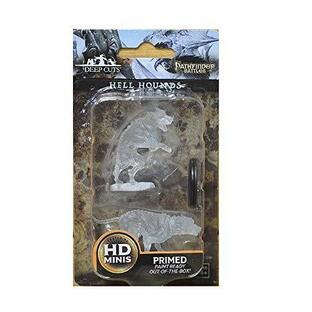Pathfinder: Deep Cuts Unpainted Miniatures: Hell Houndsの画像
