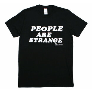 The Doors / People are Strange Tee (Black) - ザ・ドアーズ Tシャツの画像