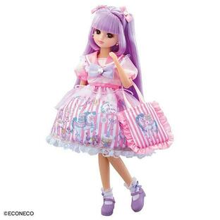 リカちゃん人形 本体 LD-14 エコネコだいすきリカちゃん | おもちゃ 女の子 服 セット 3歳 玩具 おすすめの画像