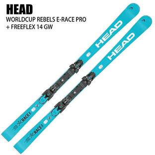 ヘッド スキー板 2025 HEAD WORLDCUP REBELS E-RACE PRO RP WCR 14 + FREEFLEX 14 GW BL/WH ワールドカップ ビンディングセット 24-25の画像