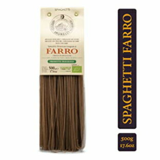8.8オンス / 250g、モレッリパスタファッロ - 小麦胚芽を使用したイタリア製オーガニックスペルト小麦スパゲッティ - 特製グルメイタリアンパスタ - 8.8オンス / 250g 8.8 Ounce / 250g, Morelli Pasta Farro - Organic Spelt Spaghetti Made in Itの画像