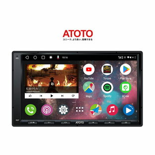 【ATOTO公式 最新型カーナビ A6G2A7PF 7インチ】最新型 atoto a6 カーナビ 7inch 後付け ナビゲーション Android Auto ナビゲーション カーナビゲーション カーオーディオ Bluetooth android カーナビ カープレイ carplayナビ androidナビ carplay ナビの画像