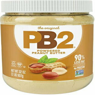 PB2 オリジナル粉末ピーナッツバター - タンパク質 6g、脂肪分 90% カット、グルテンフリー認定、1 回分わずか 60 カロリー、プロテインシェイク、スムージー、低炭水化物ケトダイエットに最適 PB2 Original Powdered Peanut Butter - 6g of Protein, 9の画像
