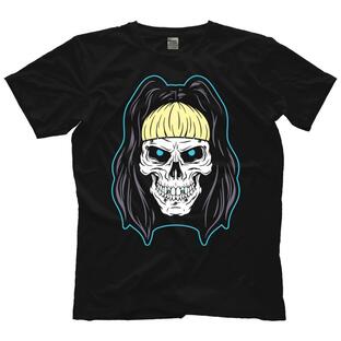 ステフ・デ・ランダー（元WWE NXT ペルシャ・ピロッタ）Tシャツ「STEPH DE LANDER SDL Skull Tシャツ」プリントTEE アメリカ直輸入（並行輸入品）の画像