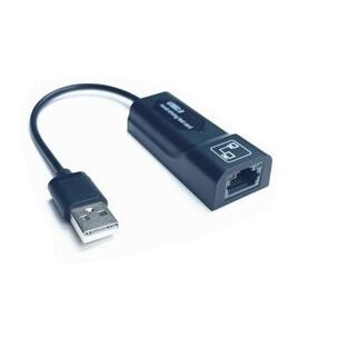 高速通信 100Mbps USB LANアダプター USB2.0/1.1対応 RJ45 有線LAN 有線接続 安定 ドライバ不要 for Windows/Mac/Linux dar-usb2rj45の画像