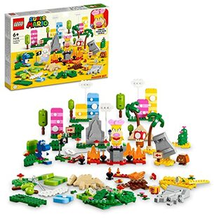 レゴ(LEGO) スーパーマリオ クリエイティブ ボックス 71418 おもちゃ ブロック プレゼント 冒険 男の子 女の子 6歳以上の画像