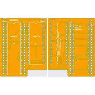 MEZ6809RAM専用プリント基板の画像