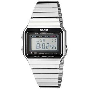 腕時計 カシオ メンズ A700W-1ACF Casio Men's A700W-1ACF Classic Digital Display Quartz Silver Watchの画像