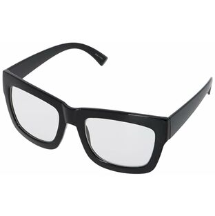 [アンコロック] 眼鏡 メンズ 伊達メガネ レディース スクエア 黒縁 ブラック onesizeの画像