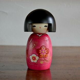 卯三郎こけし おかっぱさん こけし 創作こけし 民芸 日本製 人形の画像