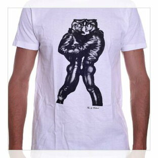 Tom of Finland SM Leather Duo Tee トムオブフィンランド Tシャツの画像