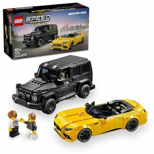 レゴ(LEGO) スピードチャンピオン Mercedes-AMG G 63 と Mercedes-AMG SL 63 おもちゃ 玩具 プレゼント ブロック 男の子 女の子 子供 9歳 10歳 11歳 12歳 小学生 ベンツ 76924の画像