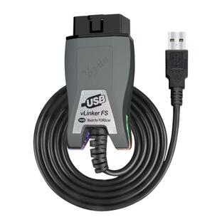 Vgate vLinker FS OBD2 USB Adapter for FORScan HS/MS CAN Auto Swi 並行輸入品の画像